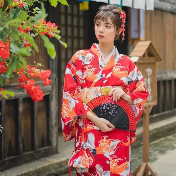 kimono japonés para mujer Shinjuku