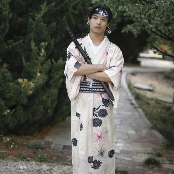 kimono vintage ykodori en estilo japonés