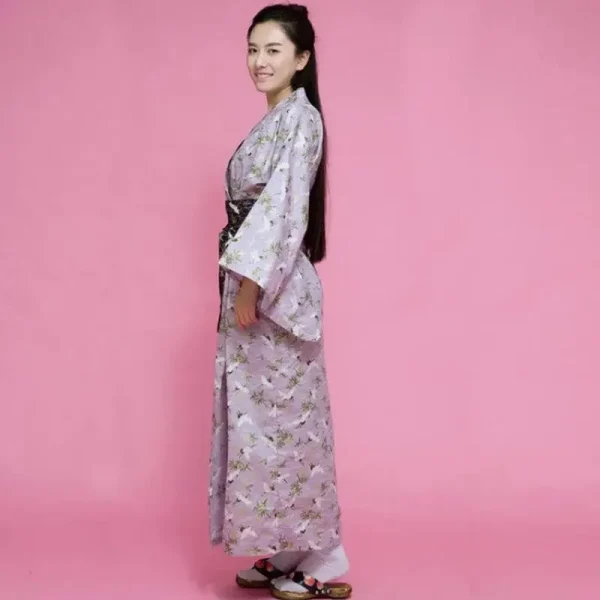 kimono japonés para mujer hisaé