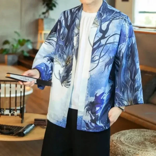 kimono ligero para hombre Edición Kaïto