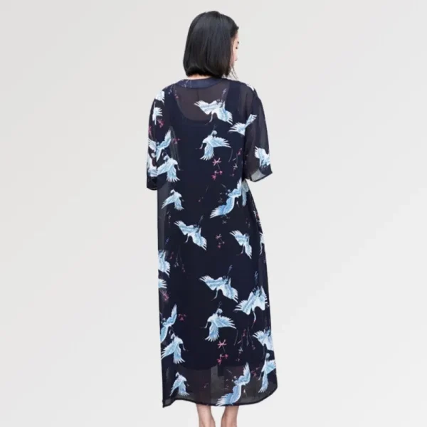 kimono transparente mujer yuna