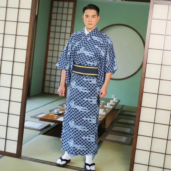 kimono ikkamari diseño japonés