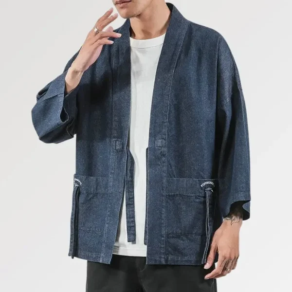 kimono de calle para hombre kazuko