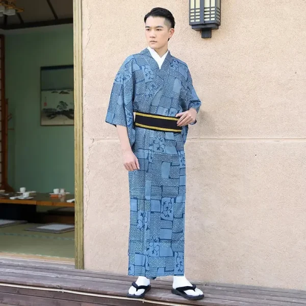 yukata para hombre shinoya