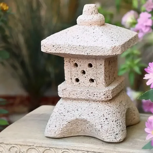 linterna inzai de estilo japonés antiguo