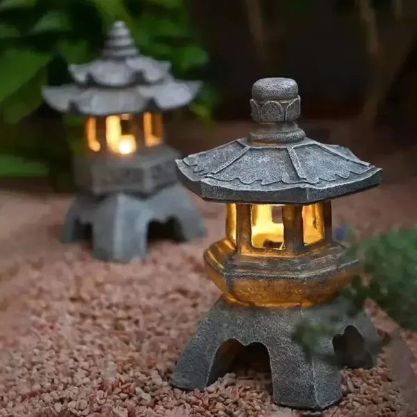farol japonés para exteriores kaizu