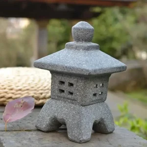 farol decorativo de jardín japonés kiya