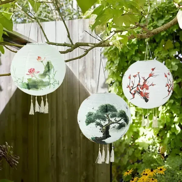 linterna de papel japonesa katori