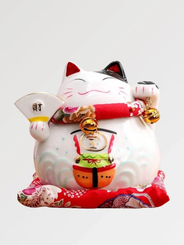 Hucha Maneki Neko kanji Torii