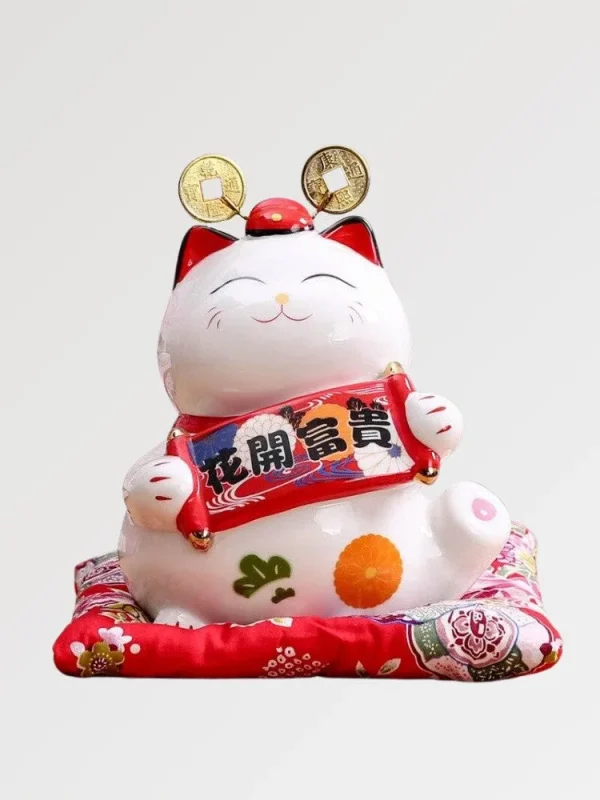 Maneki Neko Hucha cinta Okami