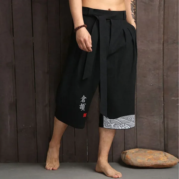 pantalones cortos japoneses cómodos