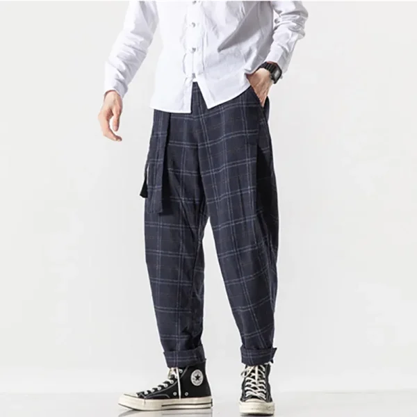 pantalones gruesos de pana de invierno Yuichi