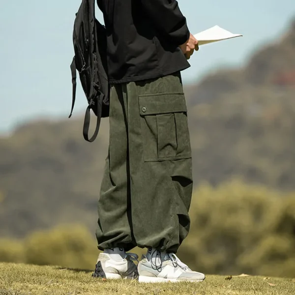pantalones cargo de pana Keitaro