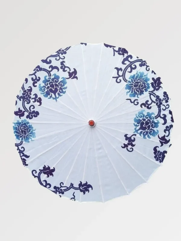 sombrilla japonesa blanca Shiroi