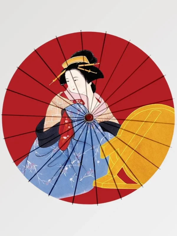 sombrilla japonesa okemi geisha