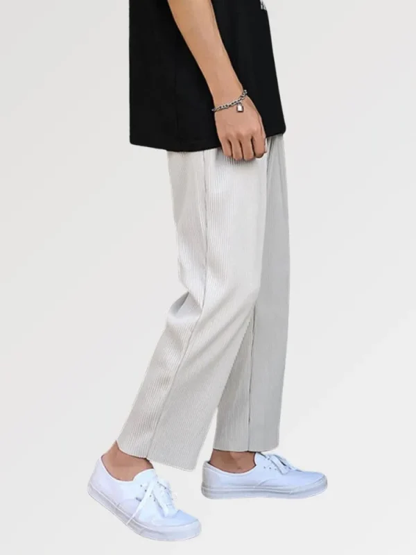 pantalones anchos plisados Ice Ice