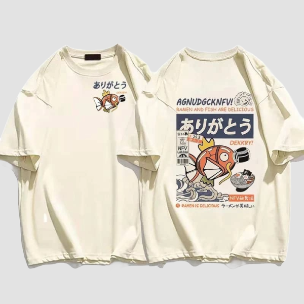 camiseta japonesa vintage