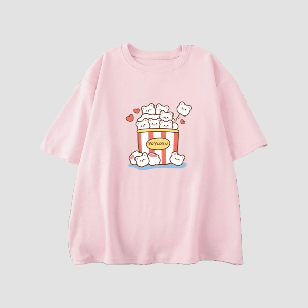 camiseta divertida kawaii