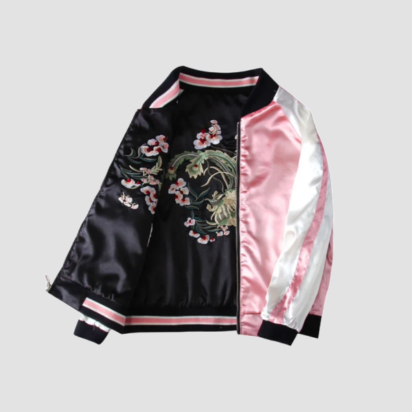 chaqueta bomber japonesa para mujer