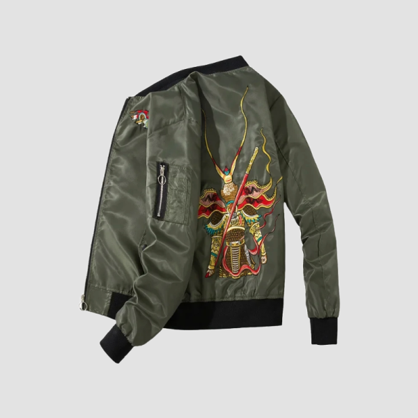 chaqueta sukajan bordada