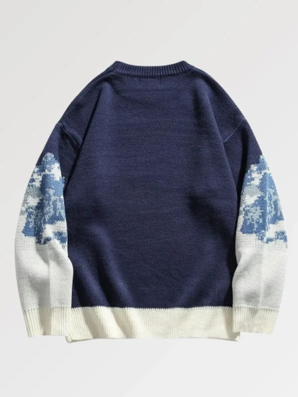 suéter vintage de gran tamaño okariya
