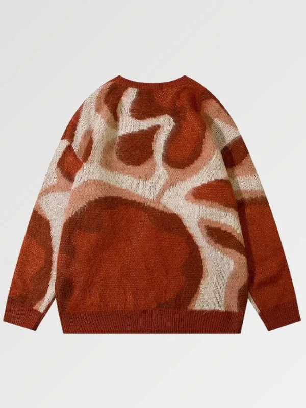 suéter estilo japonés con estampado Godika