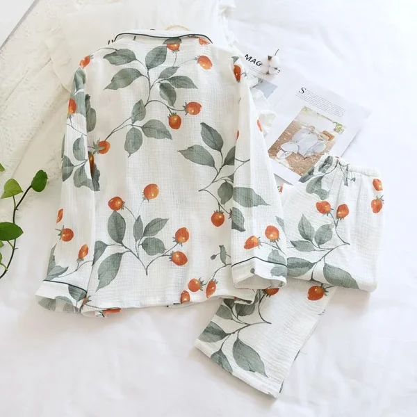 conjunto de pijama de estilo japonés