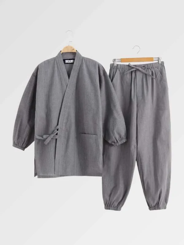 pijama Jinbei masculino haorima