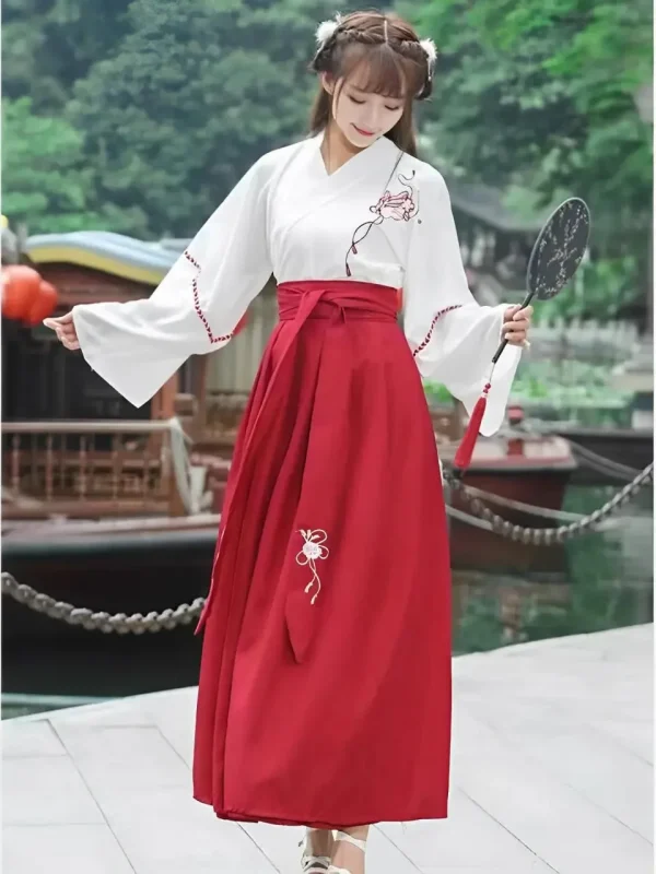 vestido japonés atsuko con estampado