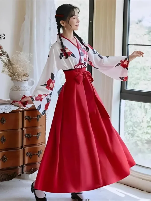 vestido japonés para niña etsuko