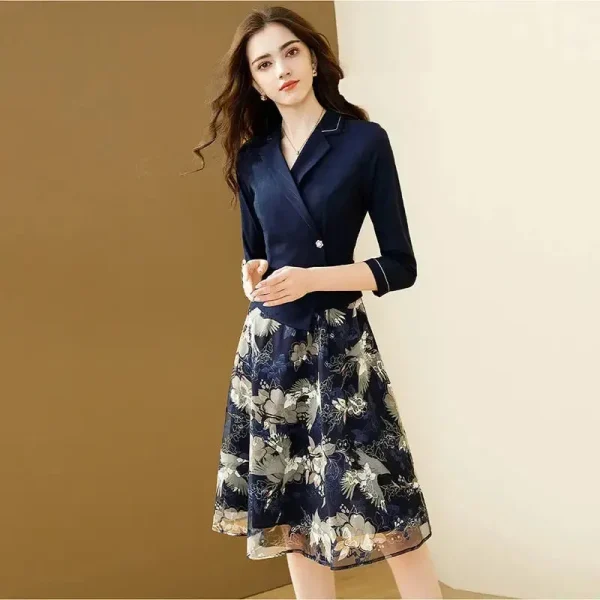 vestido kazuko diseño japonés contemporáneo