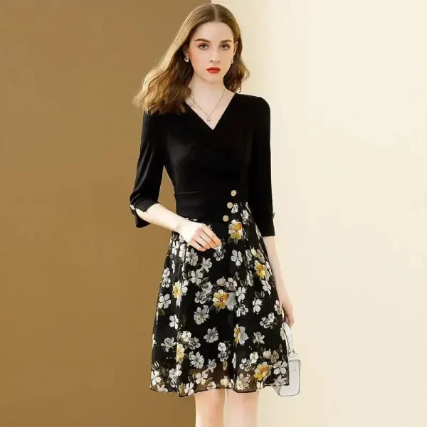 vestido de noche japonés hanako