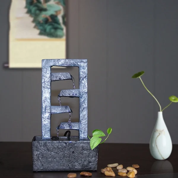decoración de fuente japonesa para interiores