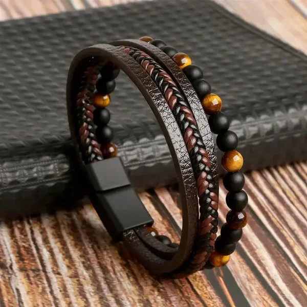 pulsera japonesa de cuero