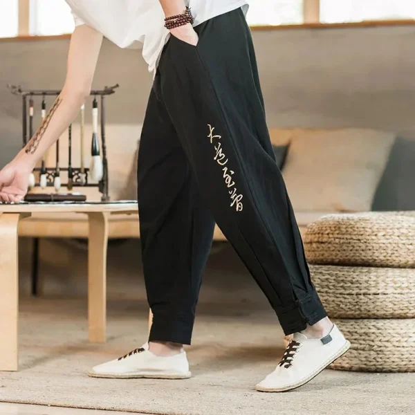 pantalones de estilo japonés