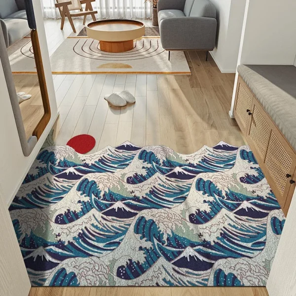 alfombra Wave diseño contemporáneo