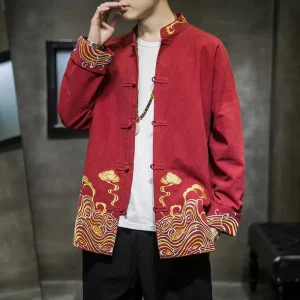 chaqueta de traje de kimono para hombre