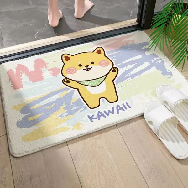 alfombra absorbente para baño japonesa