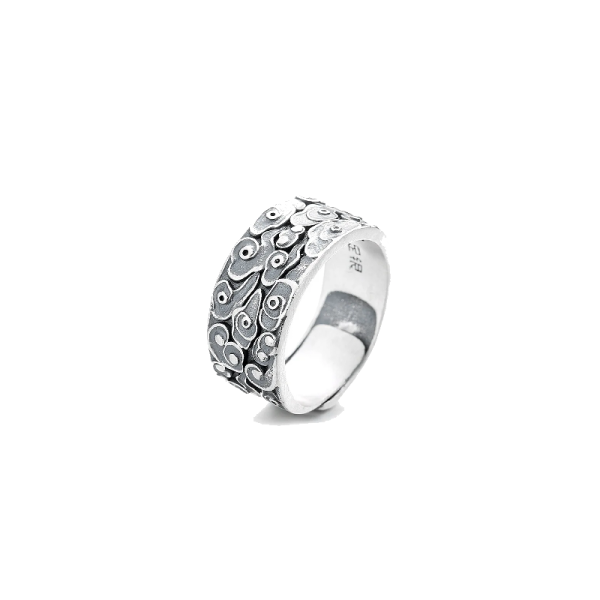 anillo para hombre estilo japonés