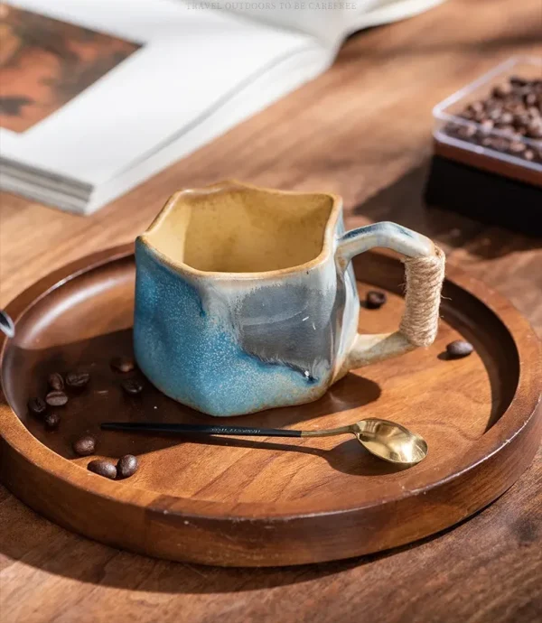 tazón artesanal wabi sabi matcha