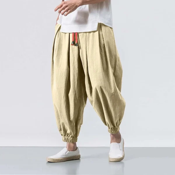 pantalones japoneses de sarouel