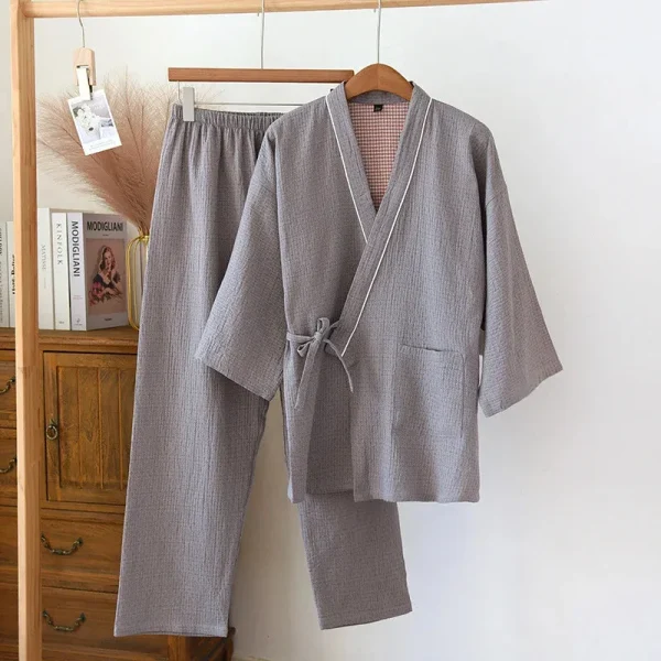 pijamas japoneses para hombre en invierno