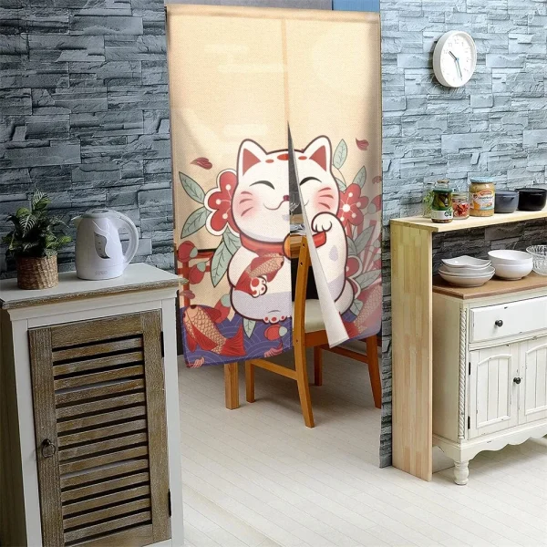 cortina de puerta japonesa