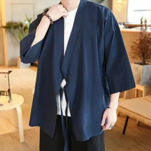 chaqueta kimono tradicional para hombre