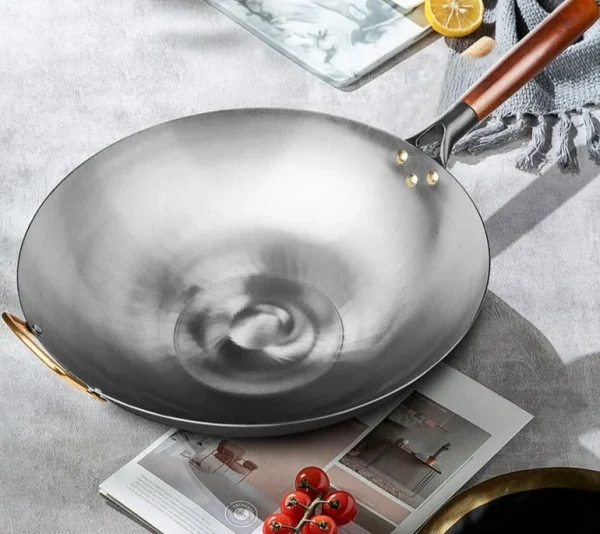 sartén wok de verduras