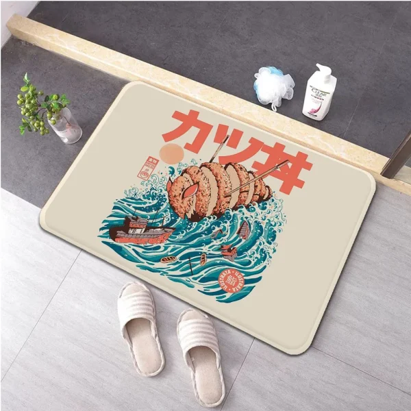 alfombra de baño japonesa