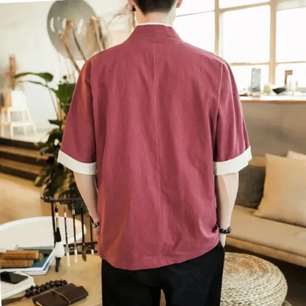 chaqueta kimono moderna para hombre
