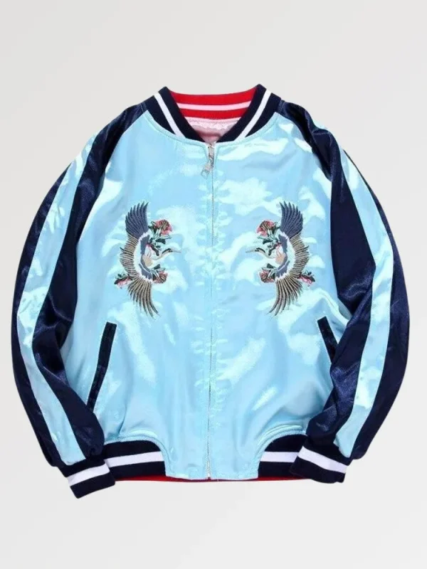 chaqueta Sukajan reversible