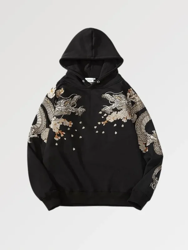 sudadera con dragón japonés tatsuryga