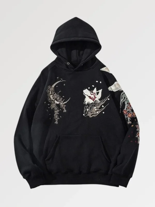 sudadera japonesa Kitsuneki Collector